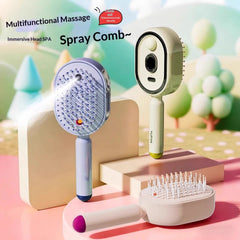 Royal Electric Spray Airbag Massage Comb Essential Oil Atomized Hair Brush